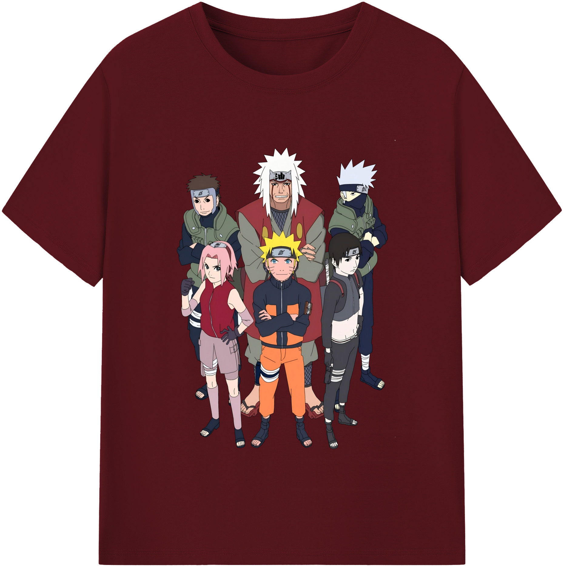 （画像用） NARUTO -ナルト- うずまき ナルト Uzumaki Naruto 綿100％半袖Tシャツ（フロントプリント）
